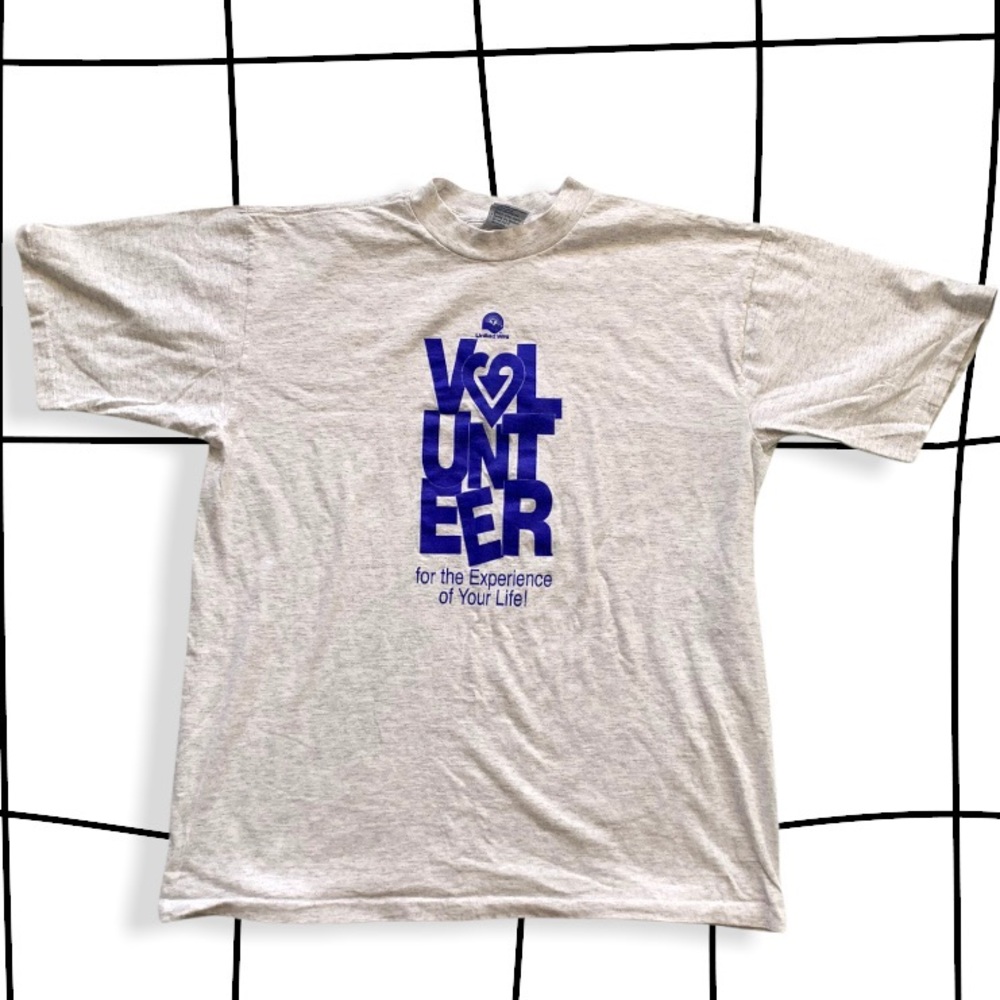 Vintage volunteer t-shirt
